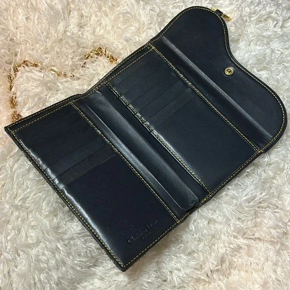 Christian Dior saddle trotter trifold wallet - Picture 6 of 11